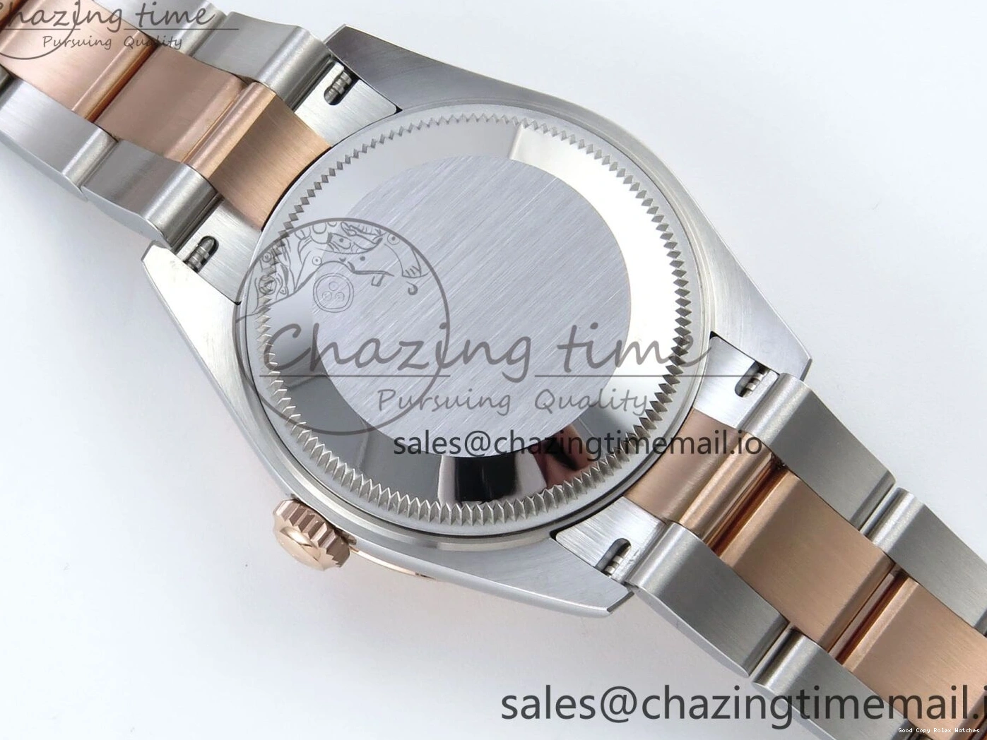 AAA Replica Watches 31 Oyster Dial 904L ETA Diamonds Bezel on RG WrinkleFree Best Diamonds Bracelet DateJust 278381RBR 373 Brown Steel ARF 1:1 SS Edition 1225